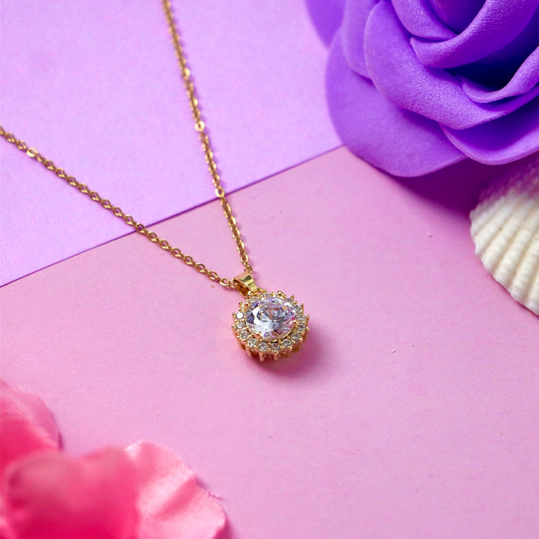 Solitaire Necklace