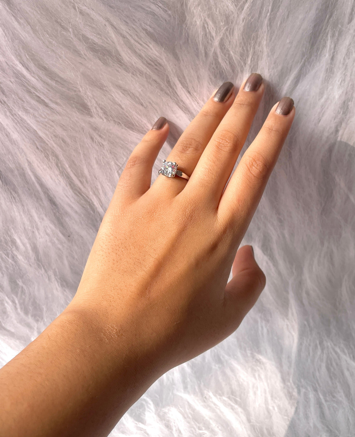 Adjustable Solitaire Ring