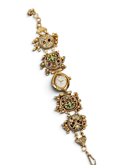 Heritage Luxury-Dial Rajwadi Watch for Women