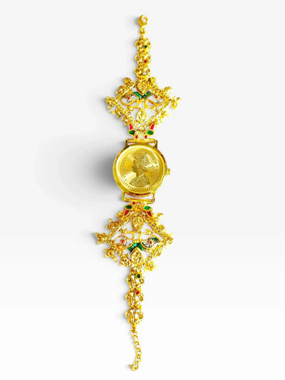 Rare Victorian Golden Diamond Heritage Watch for Women